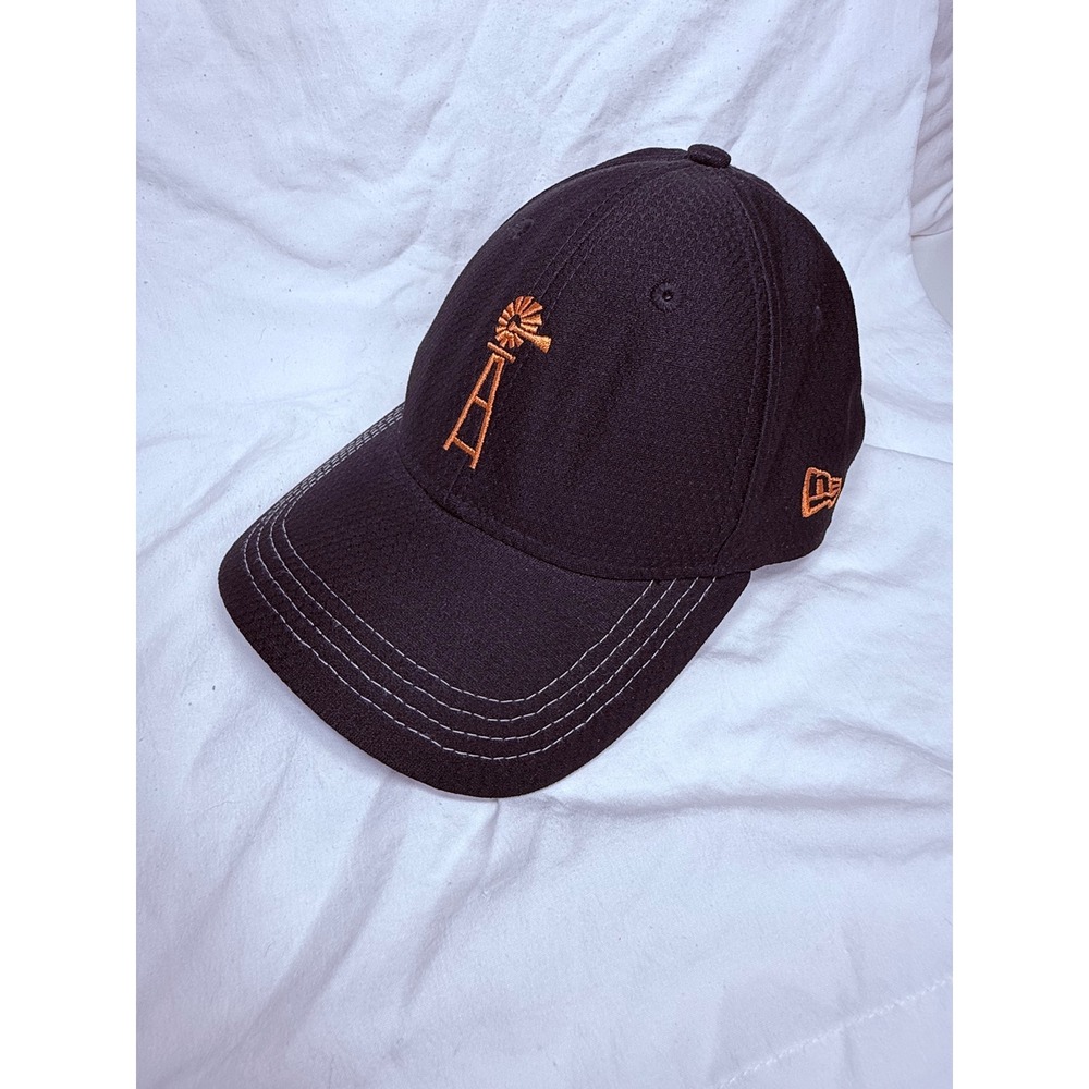New Era Golf Streamsong Invitational Hat Mens Black Orange Strapback Golf